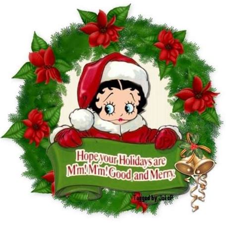 Betty Boop Quotes Betty Boop Art Betty Boop Cartoon Xmas Christmas