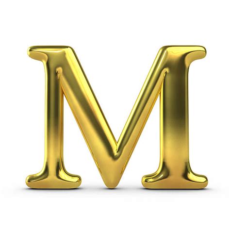 Royalty Free Gold Alphabet Letter M Pictures Images And Stock Photos