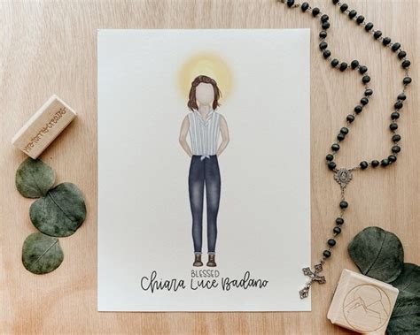 Blessed Chiara Luce Badano Saint Card Saint Print Etsy