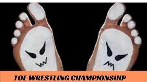 Toe Wrestling Competition The World Toe Wrestling Championship Youtube