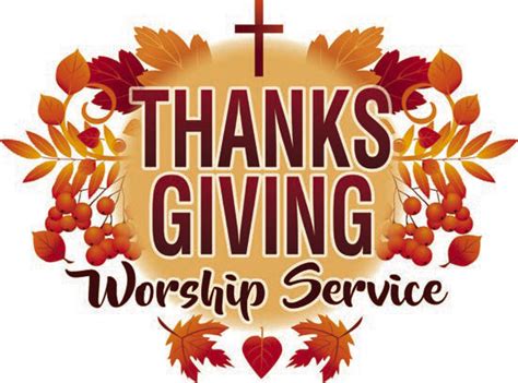 Thanksgiving Worship Service Schulenburg Sticker