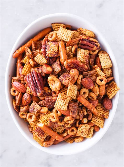 1 or 2 boxes slim jim pretzels. Recipe: The ultimate Super Bowl snack: a bowl of spicy, bacony 'trash' (Texan for Chex party mix ...