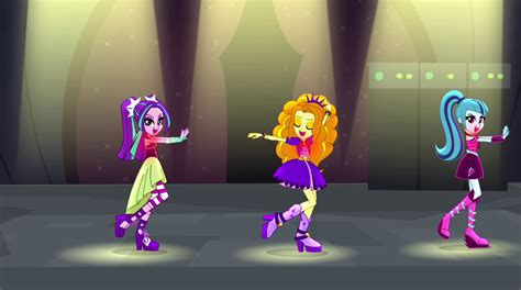 Image The Dazzlings Dancing To The Right Eg2png My Little Pony