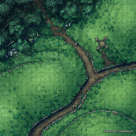 Forest Battle Map No Grid Jesbridal