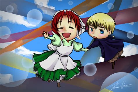 Hetalia Chibitalia X Hre By Kanrakami On Deviantart