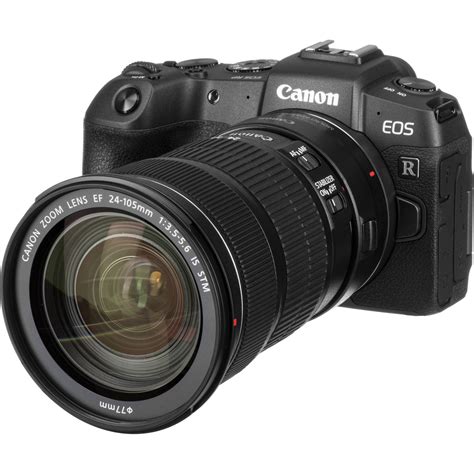 canon eos rp mirrorless digital camera with ef 24 105mm 3380c052