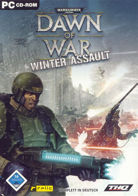 Warhammer 40000 Dawn Of War Winter Assault 2005 Windows Box Cover