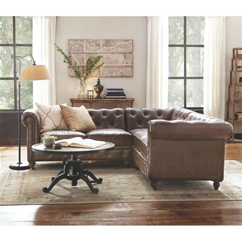 What questions did they ask during your interview at home decorators collection? Home Decorators Collection Gordon 3-Piece Brown Bonded ...