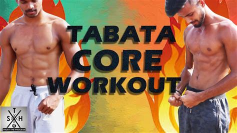 5 Minute Tabata Core Workout Intense Core Workout Follow Along