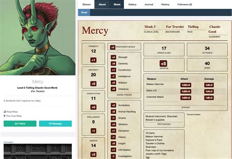 Dnd Character Image Creator Creating A Dandd 5e Character For Beginners