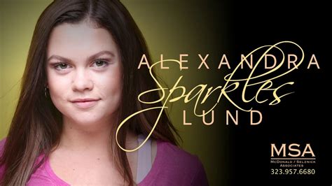 Channel Trailer Alexandra Sparkles Lund Youtube