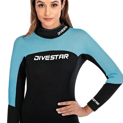 divestar customized 3 5 7mm thickness neoprene scuba diving wetsuit neoprene suit woman buy