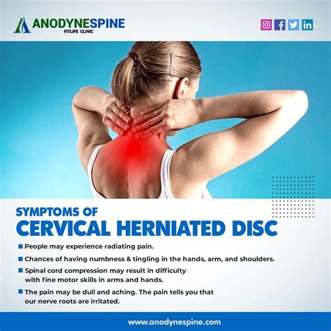 Important Symptoms Of Cervical Herniated Disc Herniated Herniated