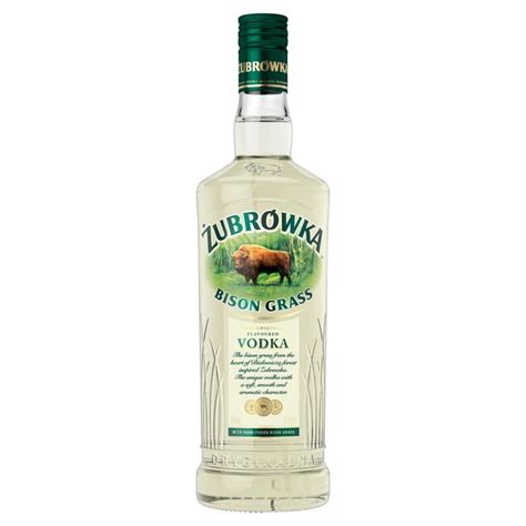This vodka is produced in poland for adamba imports, who bring in a wide variety of vodkas of various types.this particular one features a blade of bison grass from the forests in northeastern poland in bialowieza and traces its origin to polish aristocrats in the 13th century. Zubrowka Bison Grass Vodka 70cl from Ocado