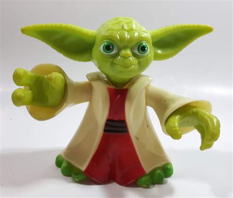 2005 Playskool Hasbro Lucasfilm Star Wars Jedi Force Swamp Stomper Yod