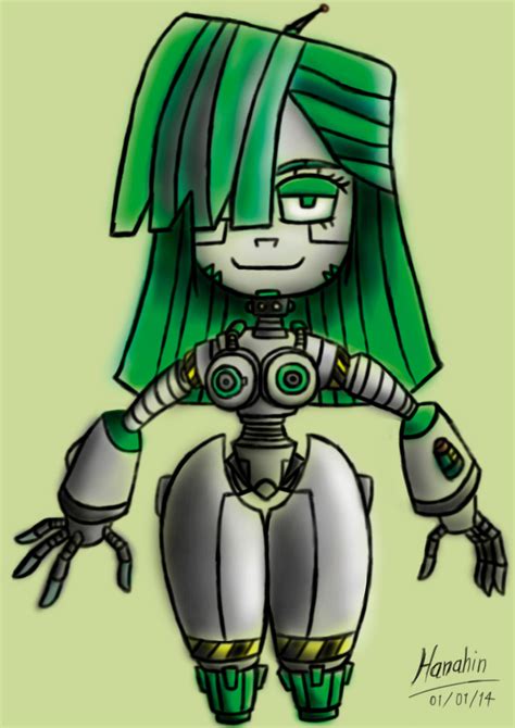 Robot Girl By Sir Hanahin On Deviantart