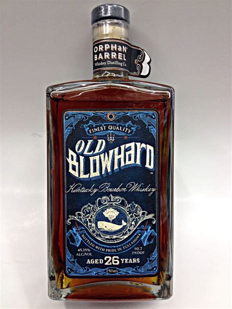 Old Blowhard 26 Year Bourbon Whiskey Quality Liquor Store