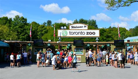 Entrance To The Toronto Zoo Toronto Ontario Canada Flickr