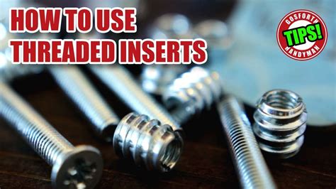 How Do You Use Threaded Inserts Insert Nuts In Wood Woodworking Tips