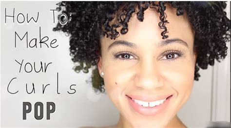 Best Way To Make Your Curls Or Coils Pop With Short Hair