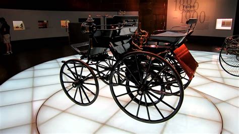1886 Daimler Motorized Carriage At Mercedes Benz Museum Stuttgart