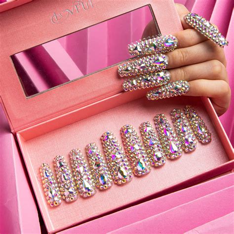 Eternal Stunning Coffin Nails | Luxury at Your Fingertips