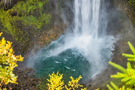 Brandywine Waterfalls In Brandywine Falls Provincial Park British