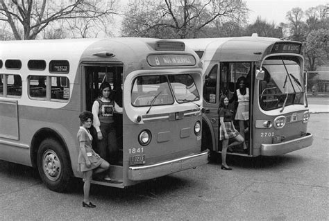 In The Old Days Even Hotties Took The Bus Retro Bus Commercial