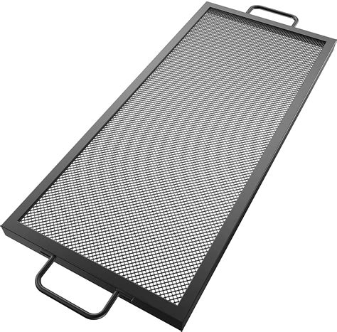 Vevor Rectangle Fire Pit Grate Inch Fire Pit Grill Grate X Marks Rectangle Grill Grate