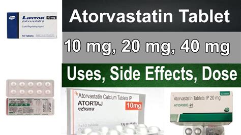 Atorvastatin Mg Mg Mg Tablet Atorvastatin Uses Side