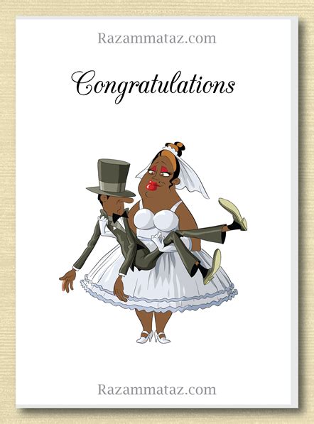 Check out our wedding cards selection for the very best in unique or custom, handmade pieces from our greeting cards shops. African American Wedding Card | CONGRATULATIONS BOARD ...