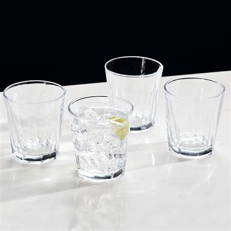 Better Homes And Gardens Clearbrook Rocks Drinking Glasses 129 Oz Set