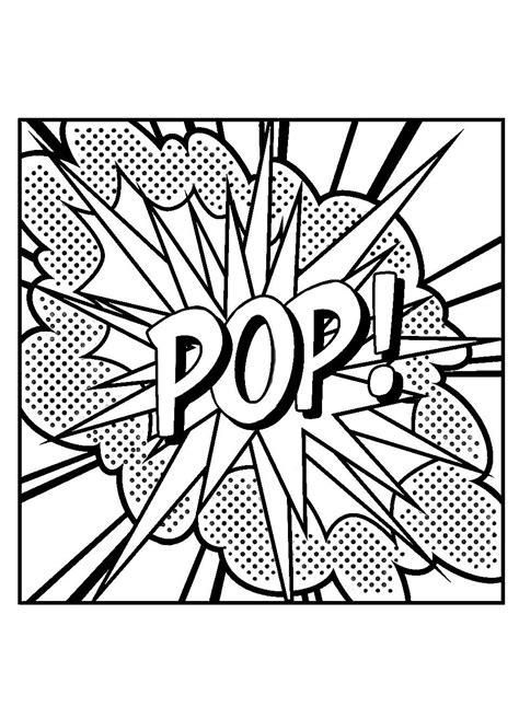 25 Beautiful Image Of Pop Art Coloring Pages Roy Lichtenstein Pop Art