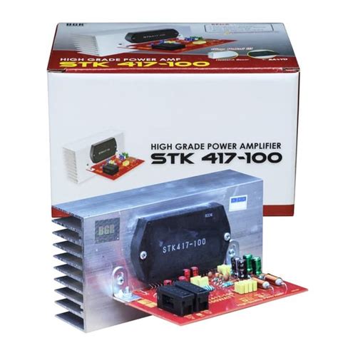 Jual Kit Power Stk Stereo W Power Amplifier Stk