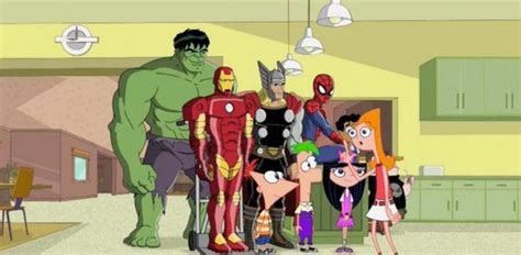 Disneymarvel Team Up Phineas And Ferb Mission Marvel Gets Trailer Disney Marvel Marvel Avengers