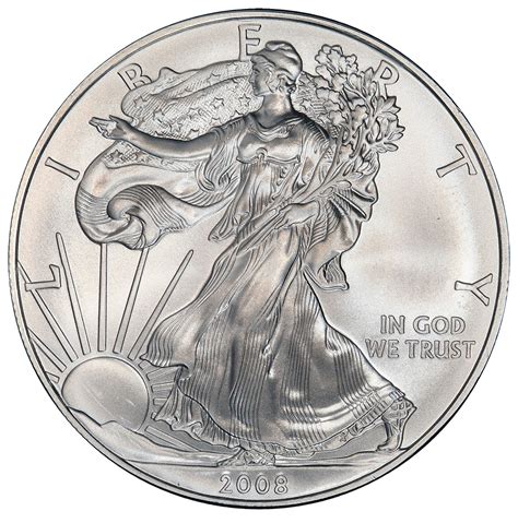 2008 American Silver Eagle 1 Oz Coin