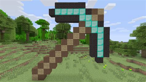 Minecraft Tutorials Diamond Pickaxe Pixel Art Youtube