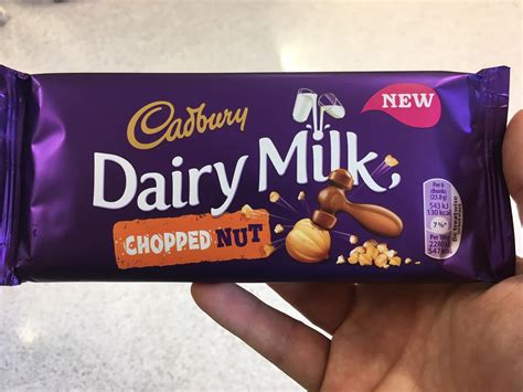 A Review A Day Todays Review Cadbury Dairy Milk Chopped Nut