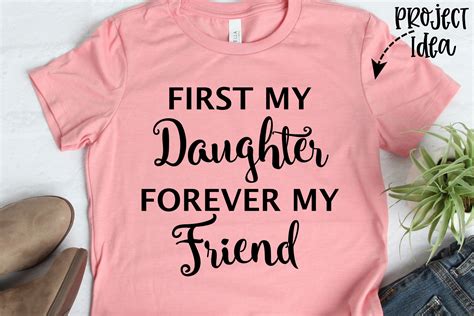 First My Daughter Forever My Friend Svg Mother Daughter Svg