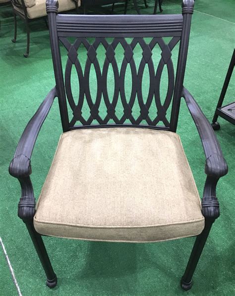 Ours are designed with the right proportions to be comfortable to sit in until dessert. Patio dining chairs set of 6 cast aluminum furniture ...