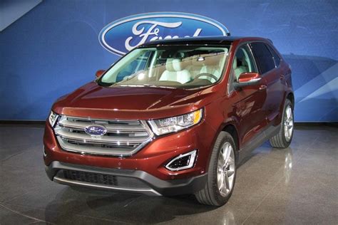 Ford Aims To Edge Out The Competition With All New 2015 Edge Cuv The