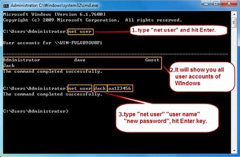 Reset Windows 10 Password Using Command Prompt Winpwd Riset