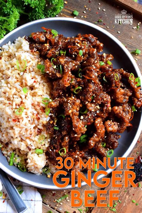 Thinly Sliced Beef Fried Until Crispy And Coated In A Sweet And Slightly Spicy Garlic And