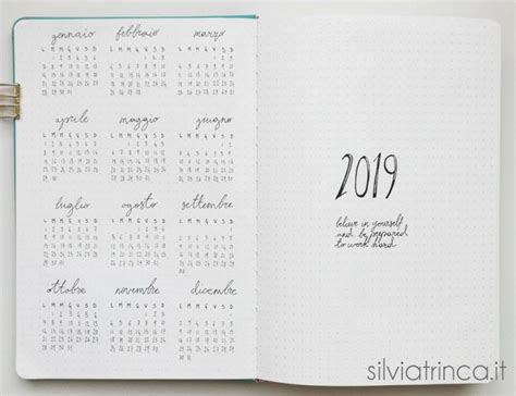 Watch this video from another bullet journal fan, amanda rach lee, on how to get super organised with your new bullet journal Set up del bullet journal 2019 e calendario a4 da stampare ...