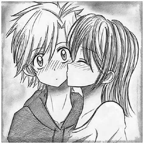 Anime Bonito Dibujos Anime De Amor Dibujo A Lapiz Anime Images And Photos Finder