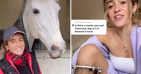 Girl Who Broke Her Leg In Riding Accident Says Shaving It Could Lead To