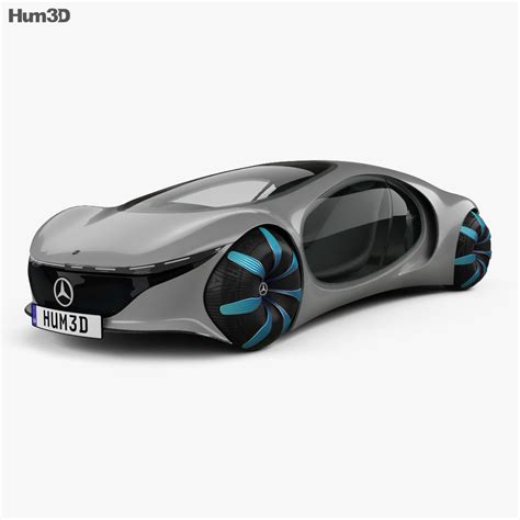 Mercedes Benz Vision AVTR 2021 3Dモデル ダウンロード 乗り物 on 3DModels org