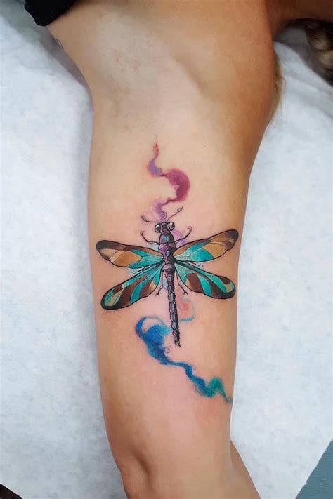 90 Feminine And Inspiring Dragonfly Tattoos For Women Art And Design