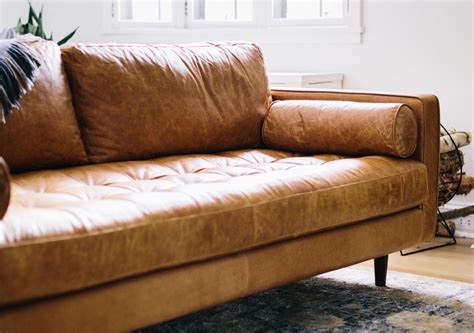 The Ultimate Leather Guide For Sofas Full Grain Leather Sofa Leather