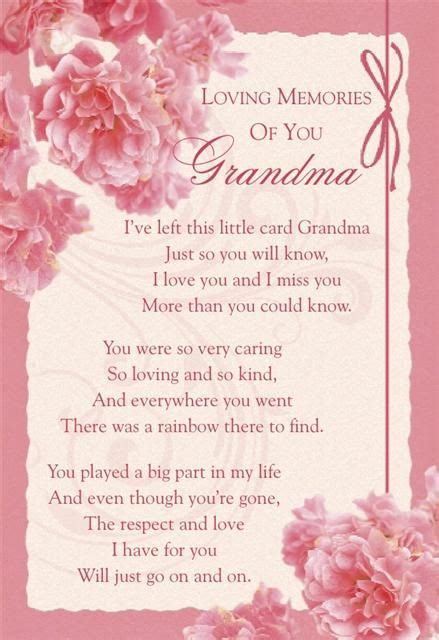 In Memory Of Grandma Quotes Shortquotescc